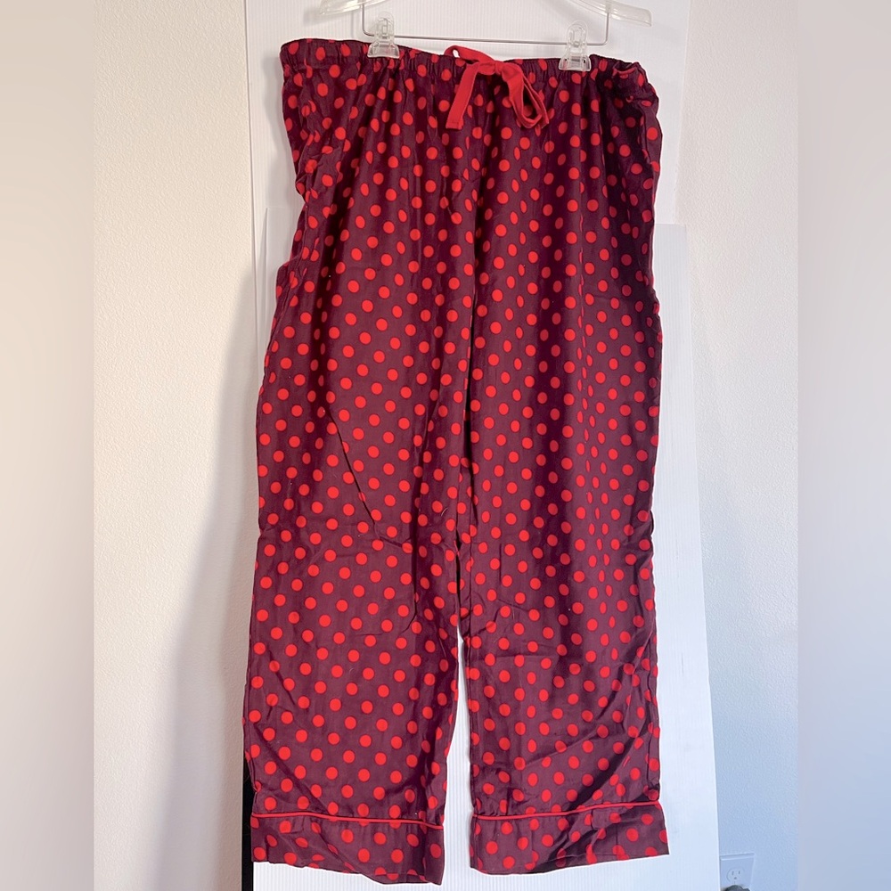 LANDS’ END cotton lounge pants